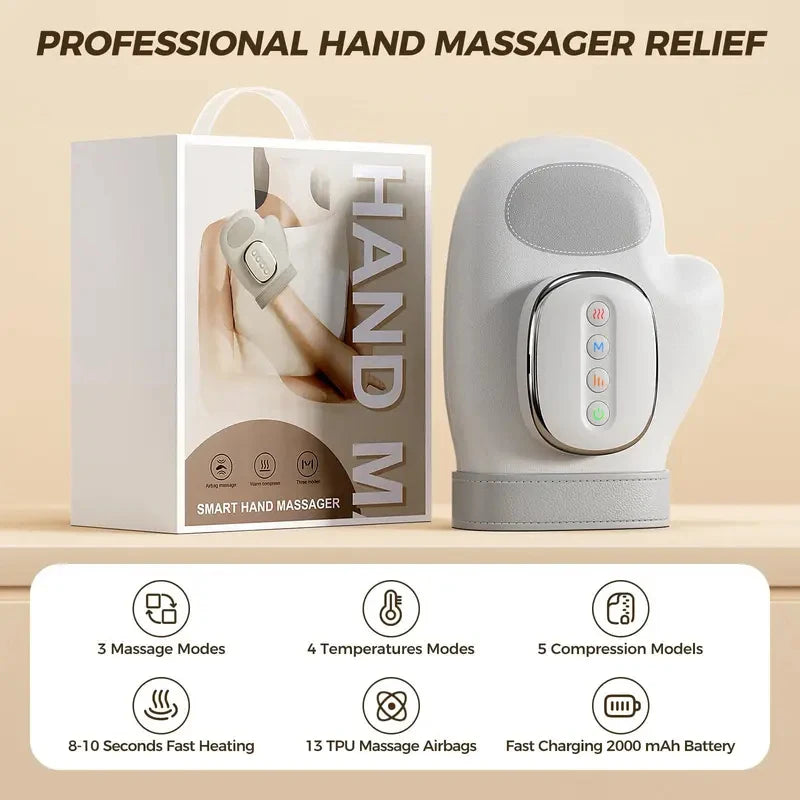 EaseLoom Thermal Air Compression Hand Massager